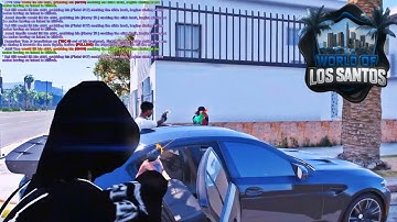World of Los Santos V3 On Demon Time Part 7 | Los Santos Roleplay Server | Glock With A Switch