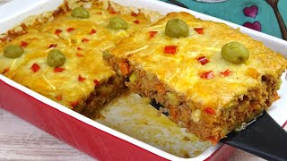 PASTEL DE CARNE CON VERDURAS, Fácil y RicoMEATLOAF