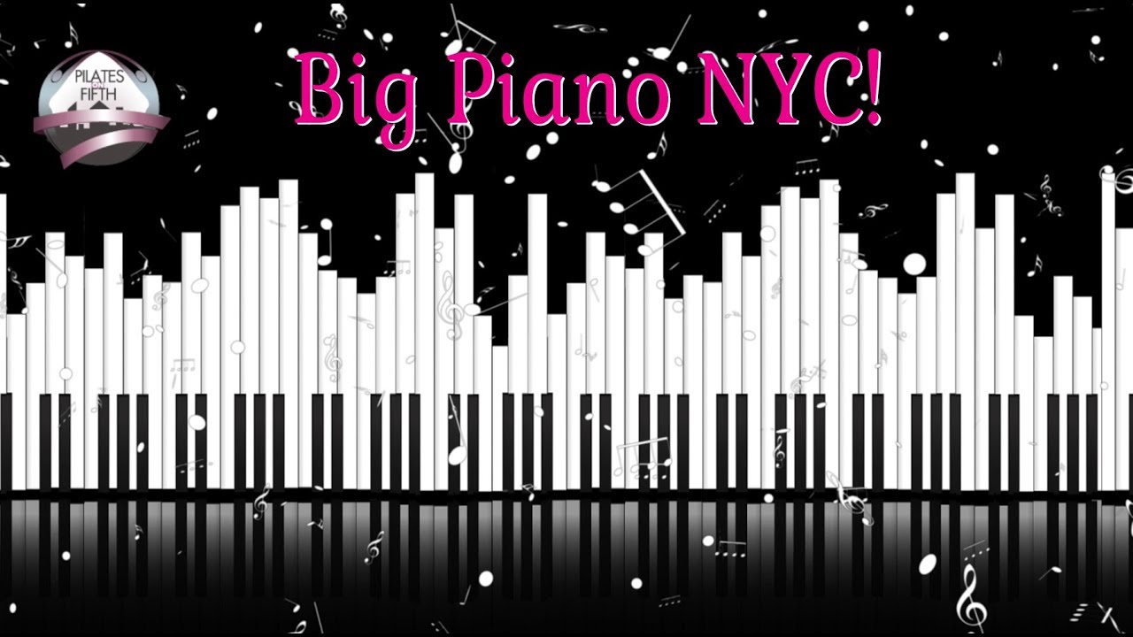 Play the Big Piano at Pilates on Fifth for the 30th Anniversary of the movie BIG!