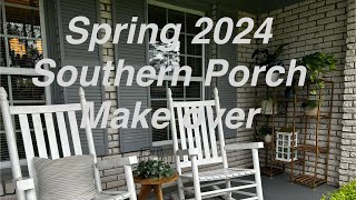 2024 Southern Spring Porch Makeover