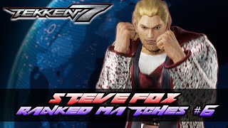 Tekken 7 - Online: Ranked Matches #6 Learning to play as Steve [2K 60ᶠᵖˢ] (Reupload)