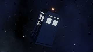 TARDIS D slowly drifting in space