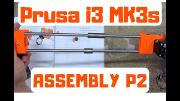 Assembling Original Prusa i3 MK3S - Part 2: X-axis (quick version)