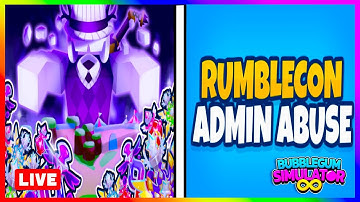 🔴LIVE | ADMIN ABUSE in BGSI - BGSI UPDATE! #BGSI #BubbleGumSim #roblox