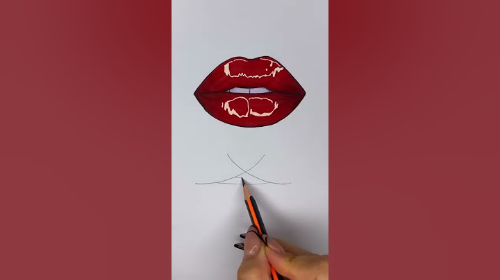 comment dessiner des lèvres