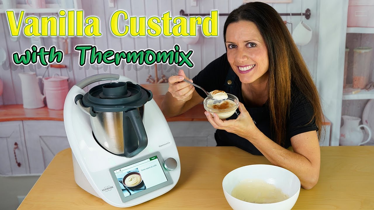 Thermomix Recipes - Vanilla Custard