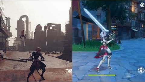 Genshin Impact rips off Nier Automata