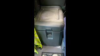 HOW TO REMOVE MINI FRIDGE IN 2023 FREIGHTLINER | SWAPPED FOR DORM STYLE FRIDGE