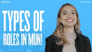 Types of ROLES in MUN! | MUN Academy | Eps.  8
