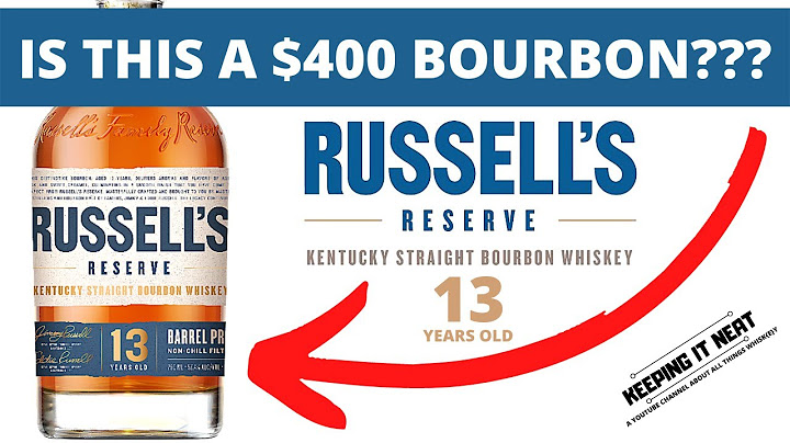 Russells reserve 13 year barrel proof for sale
