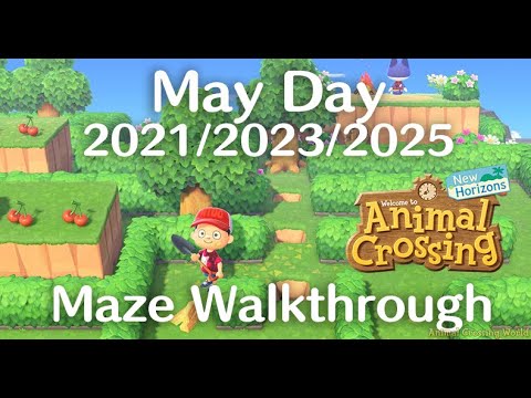 Wideo: Animal Crossing May Day Maze: Jak Ukończyć Wycieczkę May Day, Ponownie Uruchomić Labirynt I Wyjaśnić Nagrodę W Postaci Walizki Rovera