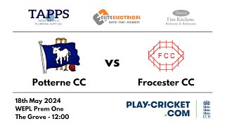 Potterne vs Frocester (WEPL Premier League) - 18th May 2024