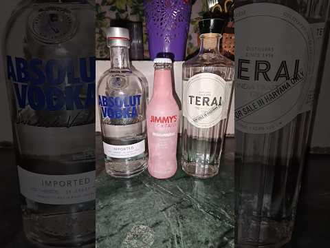 Jimmy's Cocktail / Cosmopolitan / Cocktail mix / Vodka / Absolute / Terai Gin #vodka #absolute #gin
