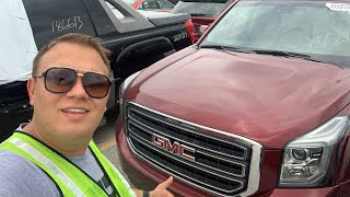 Обзор GMC Yukon XL на аукционе copart