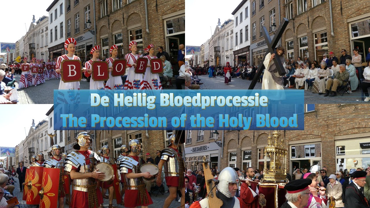 The Procession of the Holy Blood Brugge 2023 4K De Heilig Bloedprocessie