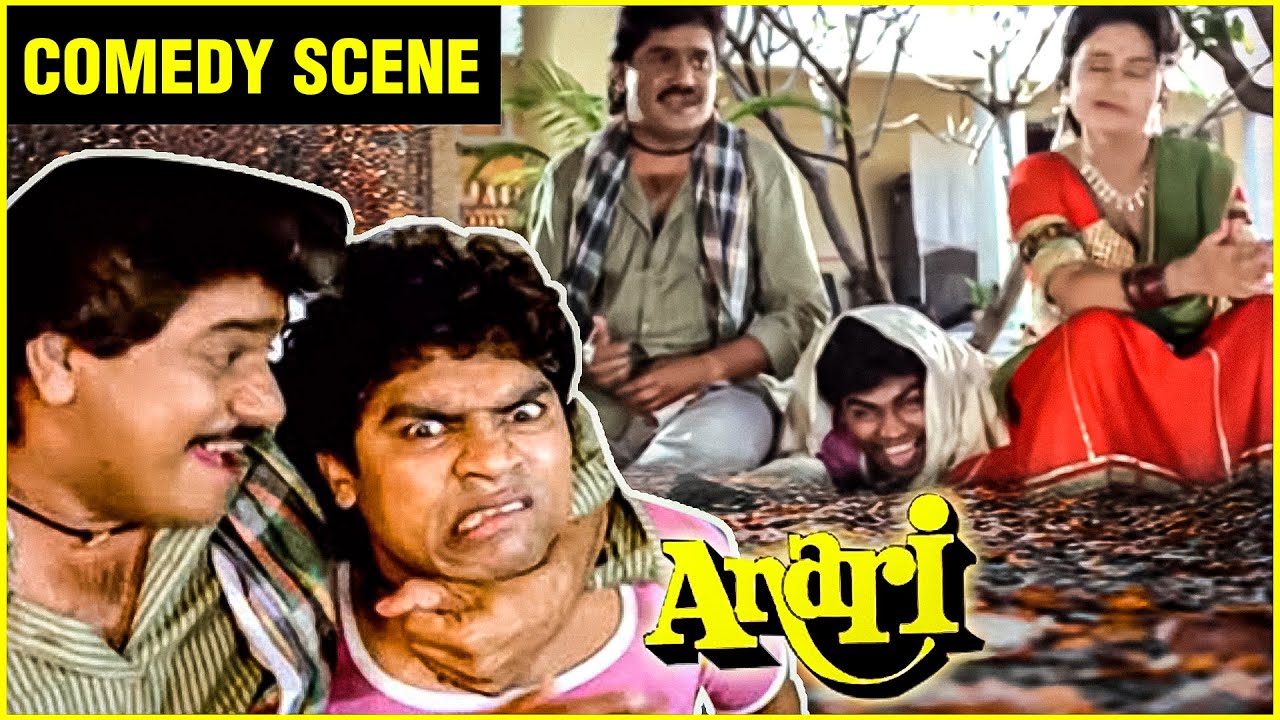 Johny Lever Hilarious Comedy Scene | Anari Movie Comedy Scenes | Venkatesh  , Karishma Kapoor - YouTube