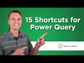 15 Shortcuts for Power Query in Excel or Power BI