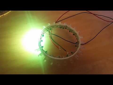 LED sphere test