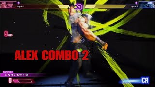 SF6: ALEX High Damage Combo 2