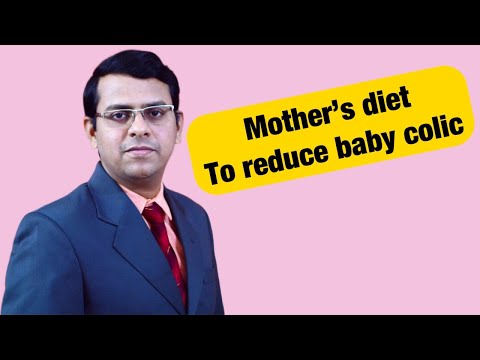 Mother's diet to reduce baby colic