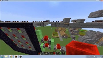 A few slime block powered creations.