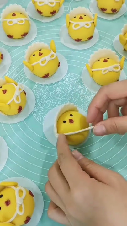 cute duck bakpao karakter ide bisnis #shorts #idejualan #kuekarakter 귀여운오리#tiktok