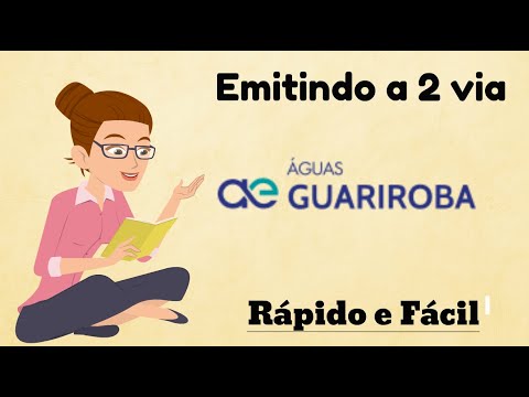 Aprendendo a emitir sua 2 via da conta Águas Guariroba