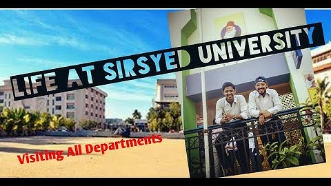 LIFE AT SIR-SYED UNIVERSITY | UNIVERSITY VLOG | SSUET.
