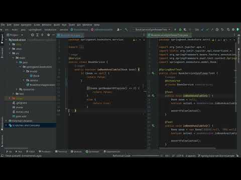 Generating integration tests for Spring Boot with Symflower to perfectly refactor code - video from Symflower