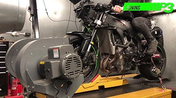 Kawasaki ZX6R 636 Full Custom ECU mapping, K&N air filter, Std down pipes with Pipewerx De CAT and s