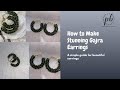 How to Make Gajra Matching Earings 💍
