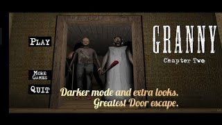 ☠ granny chapter 2. Darker mode and extra looks greatest Door escape.