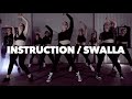 Instruction  swalla  sjj creative  sarah jane jones choreography
