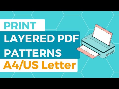 EASY WAY to 𝗣𝗥𝗜𝗡𝗧 𝗬𝗢𝗨𝗥 𝗦𝗜𝗭𝗘  - layered PDF patterns * DIY BIKINI