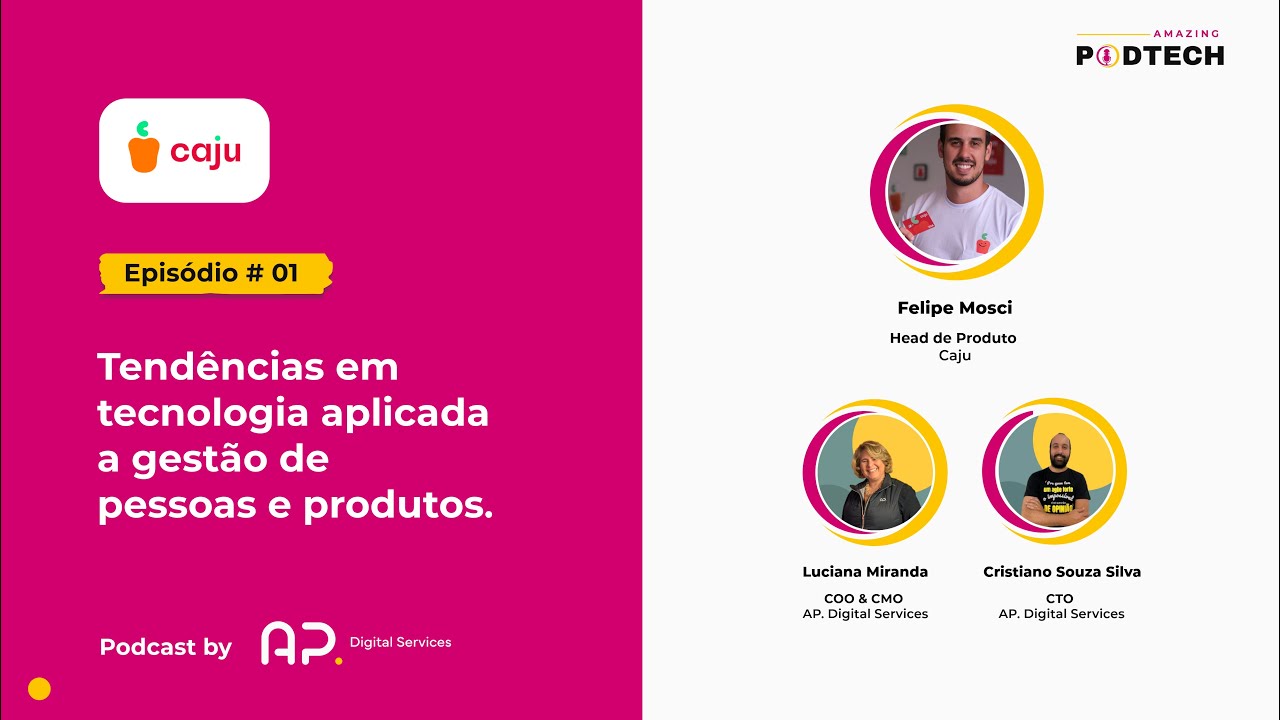 Tendências em tecnologia aplicada a gestão de pessoas e produtos com Caju Benefícios