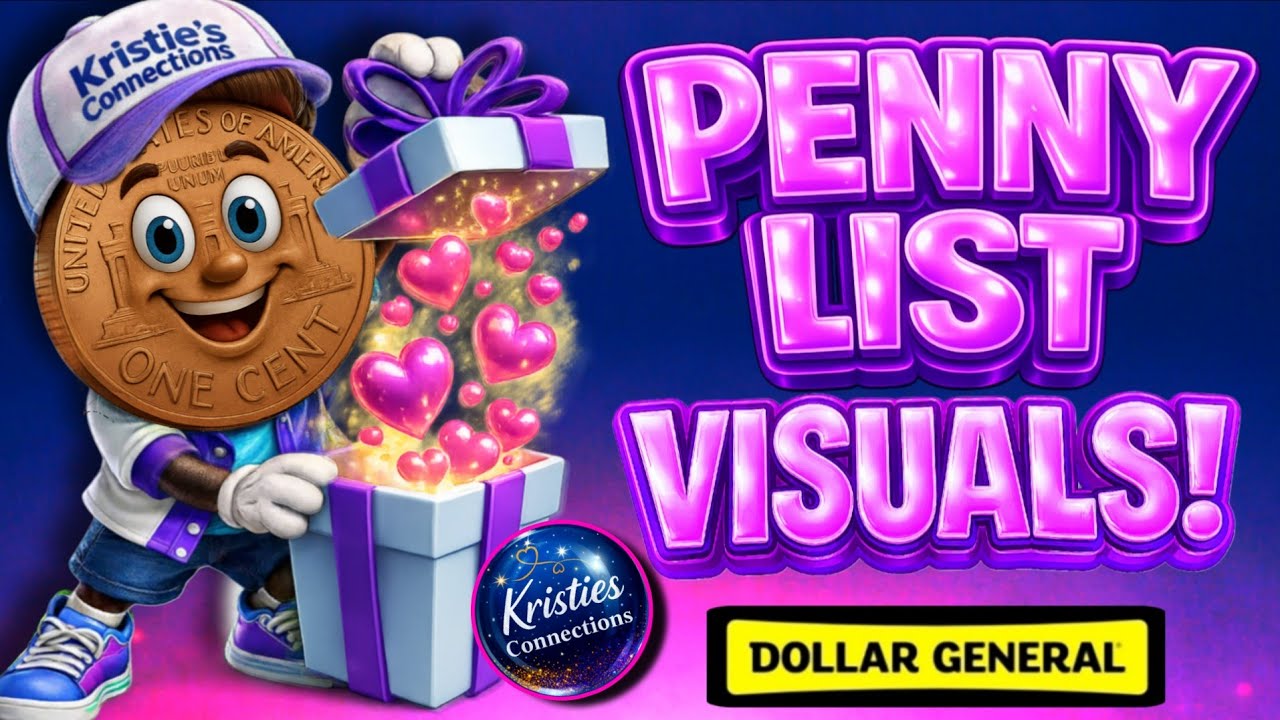😎 DOLLAR GENERAL PENNY LIST VISUALS! 😎 WHO IS READY‼️❓️‼️