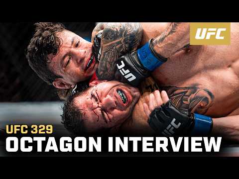 Alessandro Costa Octagon Interview | UFC Baku