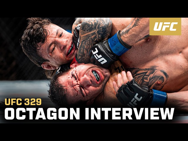 Alessandro Costa Octagon Interview | UFC 329