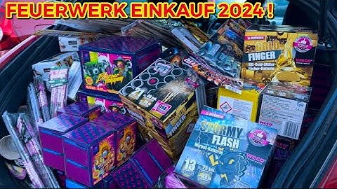 1.000€ SILVESTER FEUERWERK EINKAUFSTOUR 2024/25 ! 🤯🔥