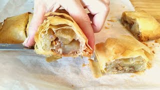 Simple Apple Strudel Recipe With Supermarket Filo Dough