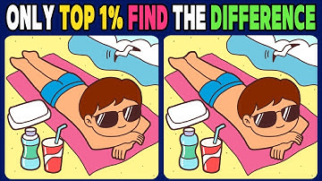 【Spot the difference】Only top 1% find the differences / Let