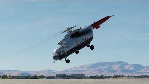 DCS World 2.5.6.: Helicopter Mi-8  - No surrender.  Landing without tail rotor.  #200