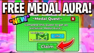 Do THIS to Get FREE Medal Aura in +1 Speed Keyboard Escape (Free Aura) screenshot 5
