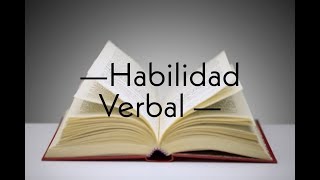 Guía COMIPEMS 2019 —Habilidad Verbal—