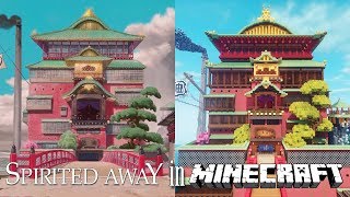 Spirited Away in Minecraft Tour (The Entire Movie)