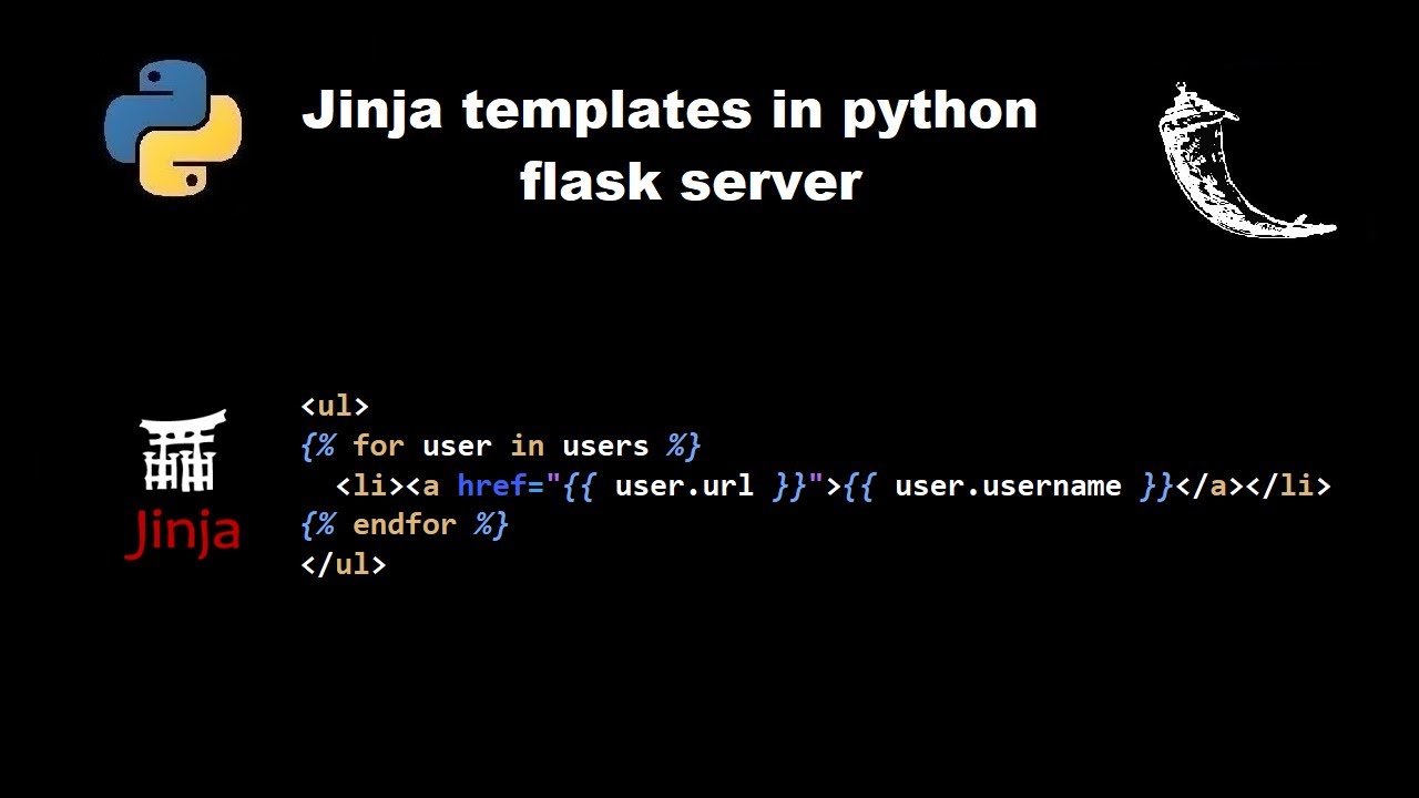 Download jinja templates in python flask server