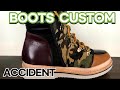 Boots custom restorationold  newshoe repair