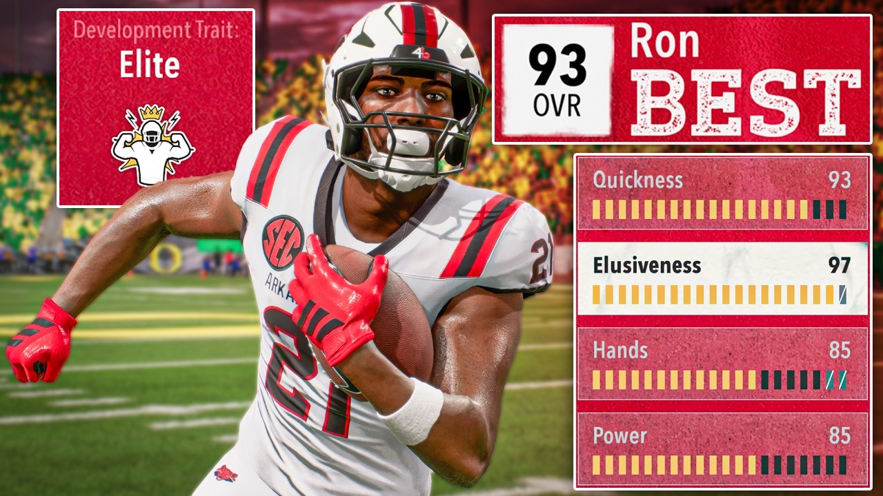 Here is the BEST Running Back We've Ever Had | College Football 26 Dynasty | 66