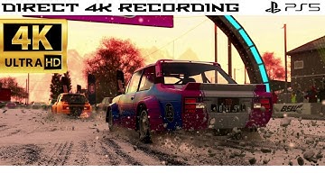 PS5 Direct Recording Test 4k HDR 60fps Dirt 5 Share Factory (read description)