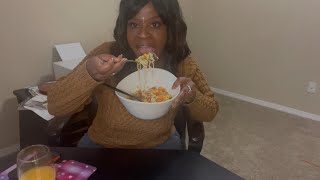 Ep. 43 | Tornado Warning in Branson, Mo #mukbang | #food #viralvideo #subscribe  #youtube